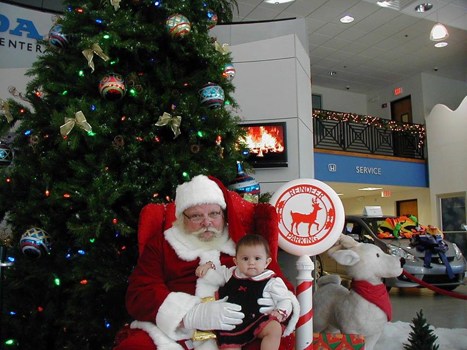Santa Visits at Vatland Honda