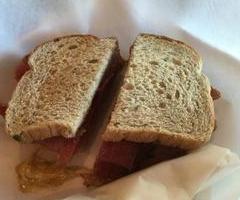 Pastrami with Grilled Onion